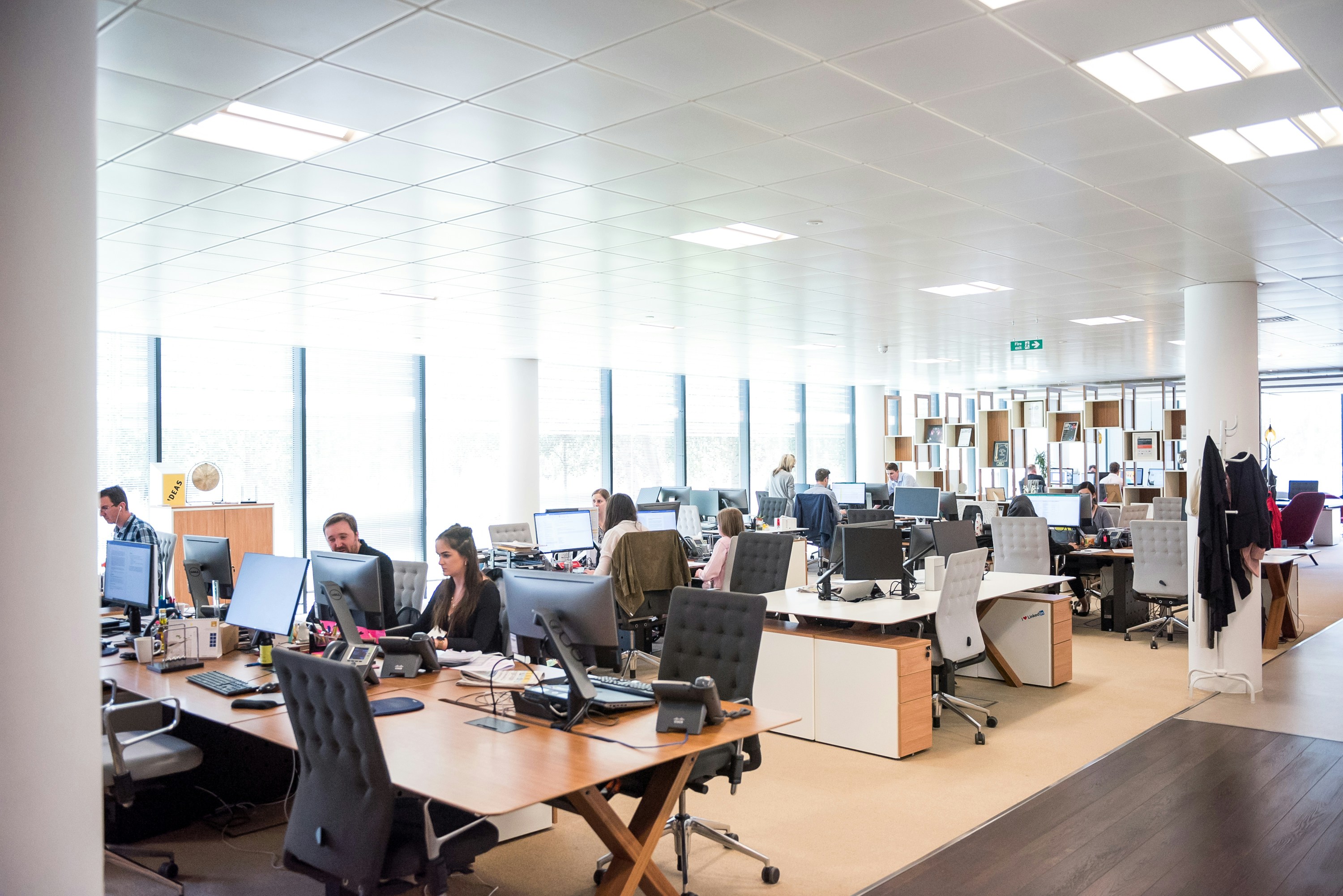 Financial services team